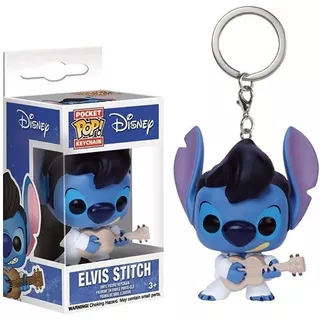 Llavero Stitch Elvis Disney Funko Pop Keychai Lilo Y Stitch