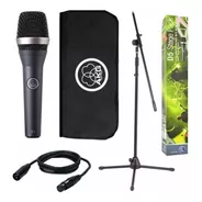 Microfono Dinamico Akg D5 Stage Pack + Soporte + Cable