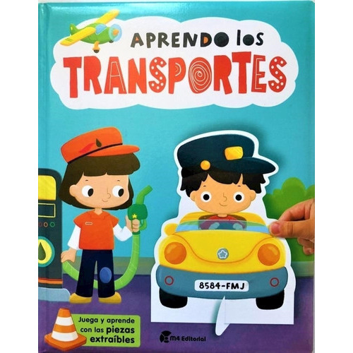 Aprendo Los Transportes - Juega Y Aprende- Piezas Extraibles, De No Aplica. Editorial S/d, Tapa Dura En Español