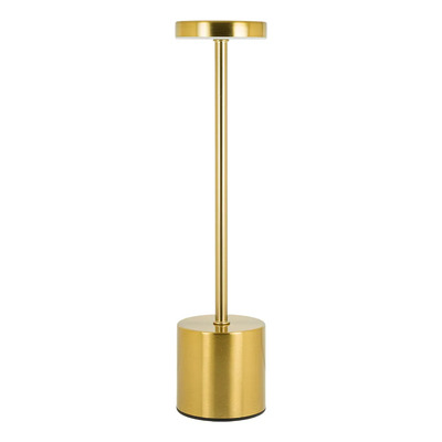Lámp Escritorio Tl9001 Led Regulable Usb Luz Cálida Fría Dorado