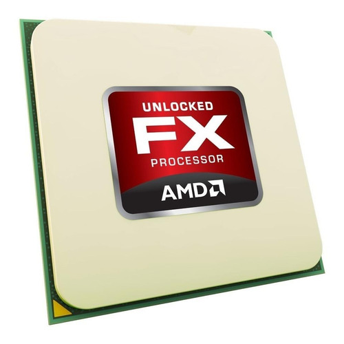 Processador gamer AMD FX 6-Core Black 6300 FD6300WMHKBOX  de 6 núcleos e  3.8GHz de frequência com gráfica integrada