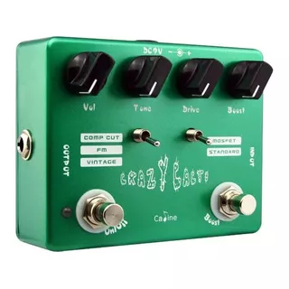 Pedal De Guitarra Caline Crazy Cacti Overdrive + +