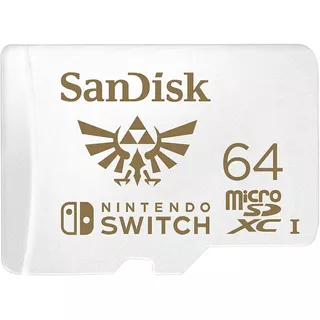 Tarjeta De Memoria Sandisk Sdsqxat-064g-gnczn Nintendo 64gb Zelda