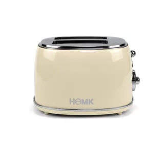 Tostadora Electrica Homk 7 Niveles 850w Color Crema