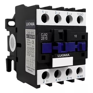 Contator De Potência Lukma 25a 1na Cjx2 220v 3 Polos