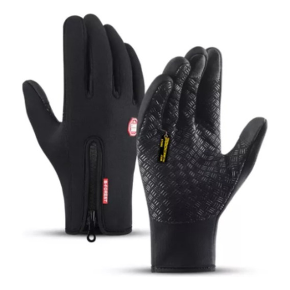 Guantes Moto Ciclismo Térmicos Semi Impermeables Y Táctiles