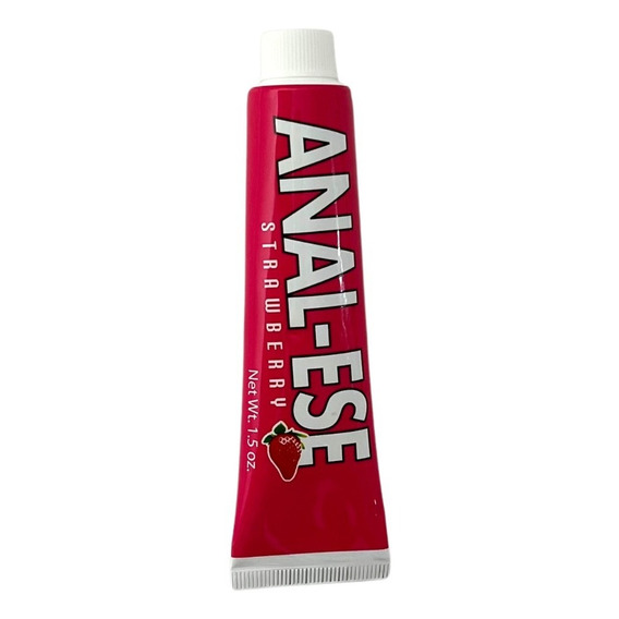 Lubricante Gel Anal Ese Sabor Fresa Desensibilizador 44ml