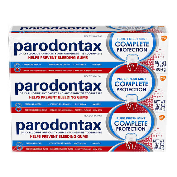 Pasta De Dientes Parodontax Complete Protection Pure Fresh M