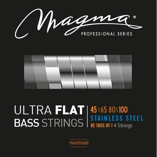 Encordado Para Bajo Magma Ultra Flat Acero 045-100 Be160suf