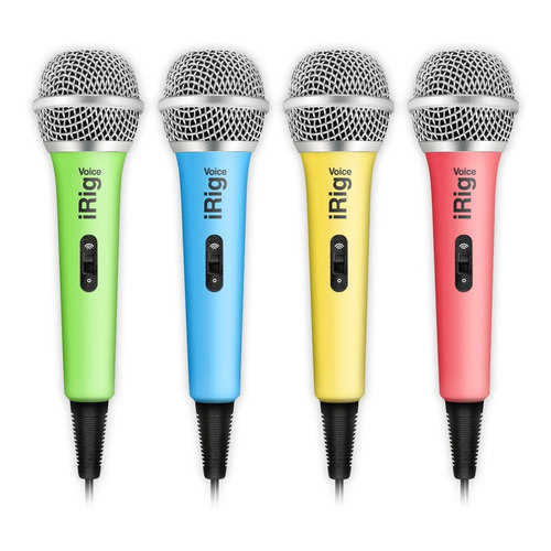 Micrófono Ik Multimedia Irig Voice Karaoke - Plus Color Rosa