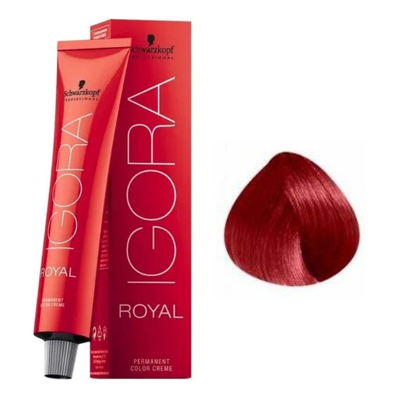 Tinta Schwarzkopf Igora Royal 6-88 Rubio Oscuro Rojo Intenso