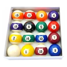 Bolas Numeradas Importadas Para Snooker Aramith Belgas 52mm