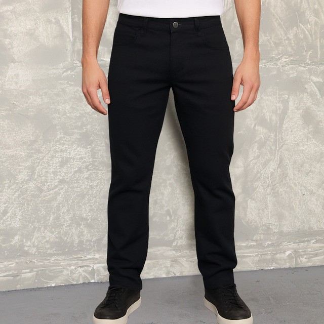 Calça Jeans Masculina Básica Com Lycra Luxo