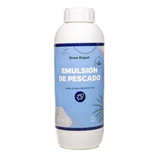 Emulsion De Pescado Liquida 1 L Fertilizante Orgánico Gdm