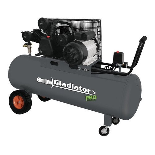 Compresor de aire eléctrico Gladiator Pro CE 820/220/M/50/4 200L 3hp 220V 50Hz gris