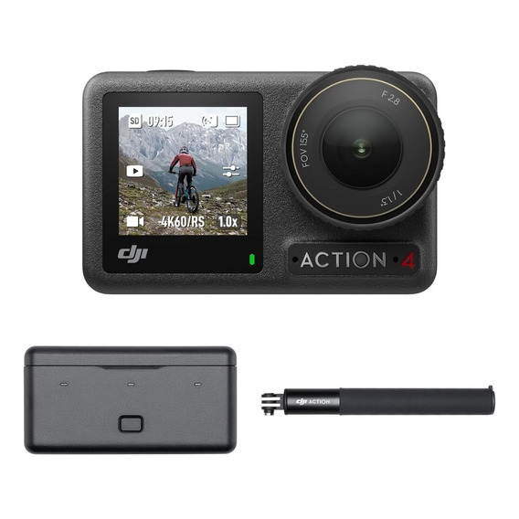 Cámara Dji Osmo Action 4 Adventure Combo