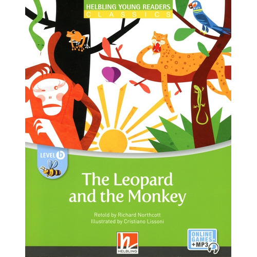Leopard And The Monkey ,the - Helbling Young Readers B With 