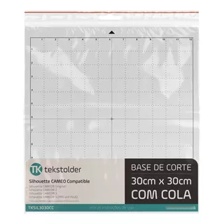 2 Bases De Corte Para Silhouette Cameo 30x30 Com Cola 0,30mm