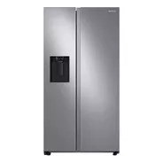 Heladera Con Freezer Spacemax 716l Samsung Refined Inox 220v