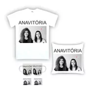 Kit Camiseta, Almofada E Caneca Ana Vitória