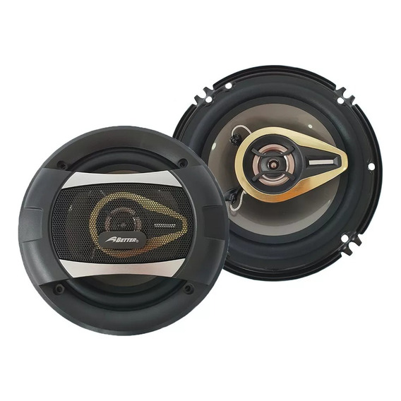 Parlantes Para Carro Better Bt116 240w 3 Vias 16cm