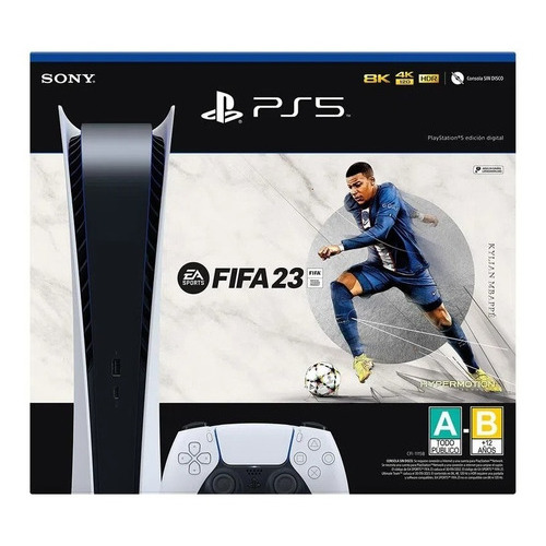 Consola Ps5 Digital + Fifa 23 