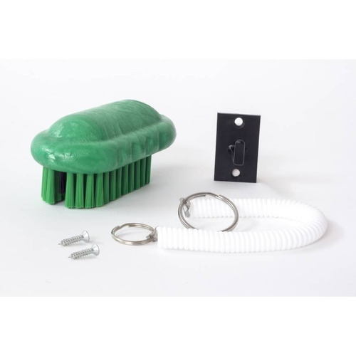 Cepillo Para Limpieza De Manos Verde / Marca El Castor (kit)