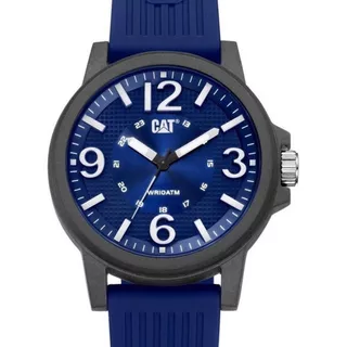 Reloj Caterpillar Hombre Sumergible Groovy Series Color Del Bisel Azul-gris-azul