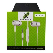 Fone C/ Microfone Intra-ep-01-whi - X-cell 