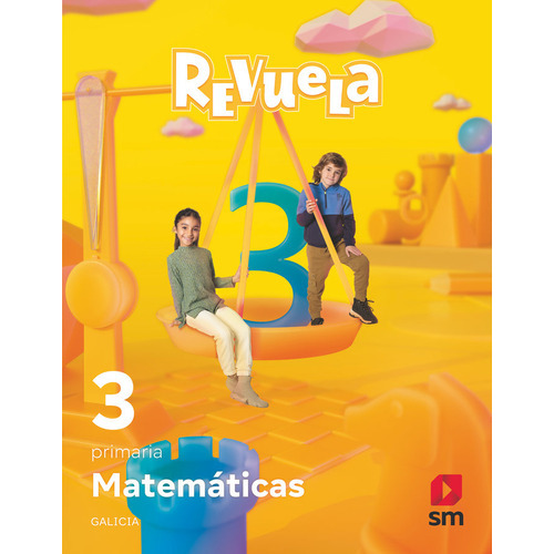 MATEMATICAS 3ÃÂºEP GALICIA REVUELA 23, de Equipo Editorial SM. Editorial EDICIONES SM, tapa blanda en español