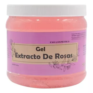 Gel De Extracto De Rosas Hidratante 1 Kg Tipo De Piel Todo Tipo De Piel