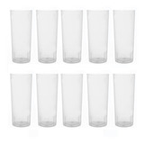 Vaso Descartable Fiesta Flexible Trago Largo Pp X 100 Unid Color Transparente