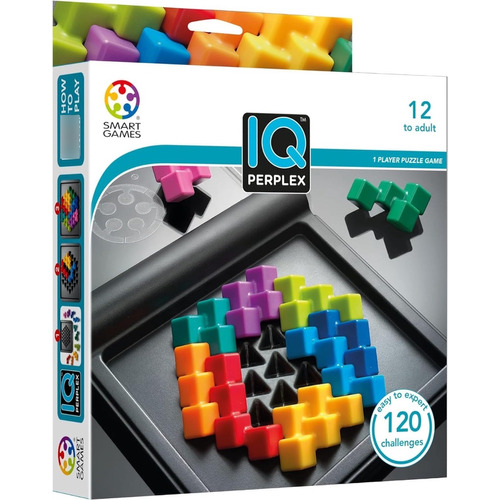 Juego De Logica Iq Perplex 120 Retos Smart Games Progresivo