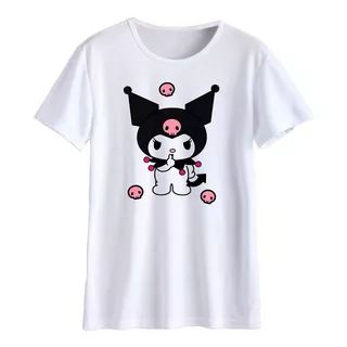 Remera Blanca Niños Kuromy