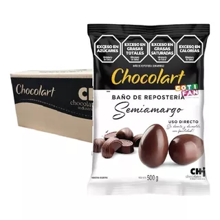 Caja Chocolate Baño De Reposteria Chocolart X 4 Kg 