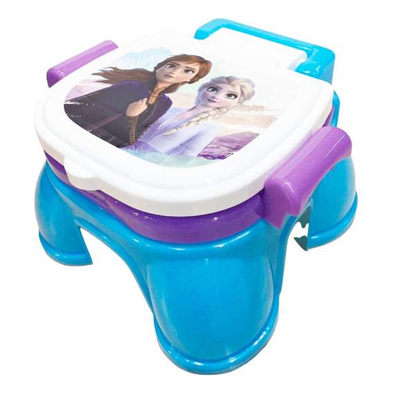 Pelela Infantil 3 En 1 Disney Eco Frozen Con Brillos Premium