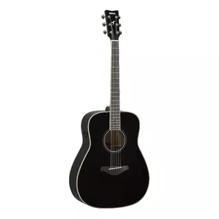 Violão Acústico Yamaha Transacoustic Fg-ta Para Destros Black Brilhante