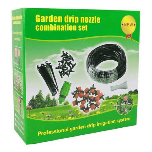 Manguera Con Sistema Riego Goteo Kit Plantas Jardín