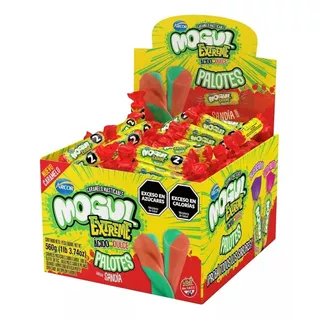 Caramelos Mogul Extreme Palotes De Sandia Caja X 70 Unidades