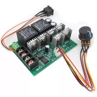 Pwm Control Velocidad Motores Dc 10-50v 40a Con Reversion