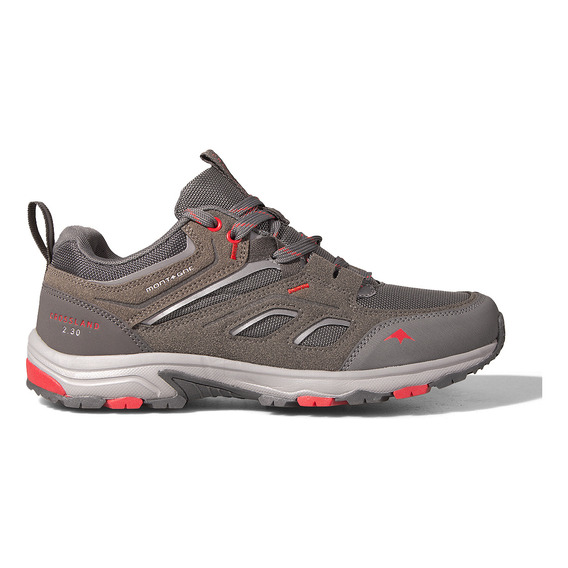 Zapatillas Montagne Crossland Gris Rojo Hombre