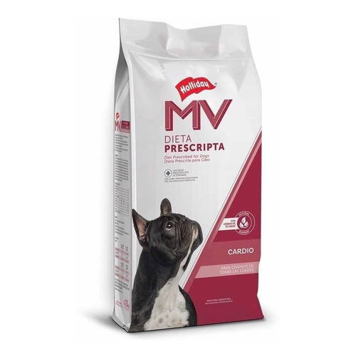 Alimento MV Dieta Prescripta Cardio para perro todos los tamaños sabor mix en bolsa de 10 kg