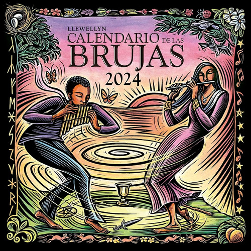 Calendario De Las Brujas 2024 (grapa), De Llewellyn. Editorial Ediciones Obelisco, Tapa Blanda En Español, 1