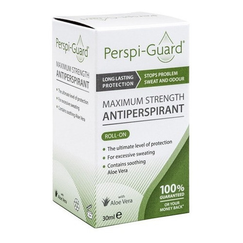 Antitranspirante Fuerza Máxima Perspi-guard Roll On 30ml Unisex / Sudoración Excesiva Y Mal Olor En Axilas - Desodorante
