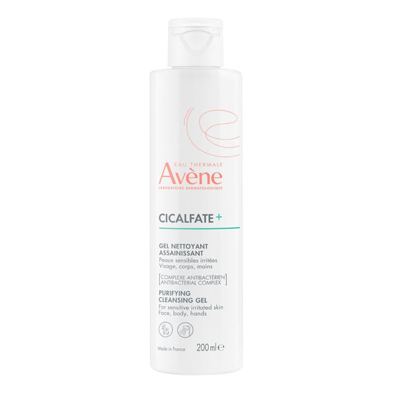 Avene Cicalfate+ Gel Limpiador X 200 Ml