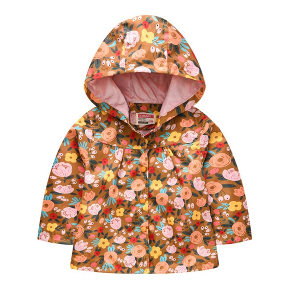 Campera Impermeable Infantil Para Niño Niña Rompevientos