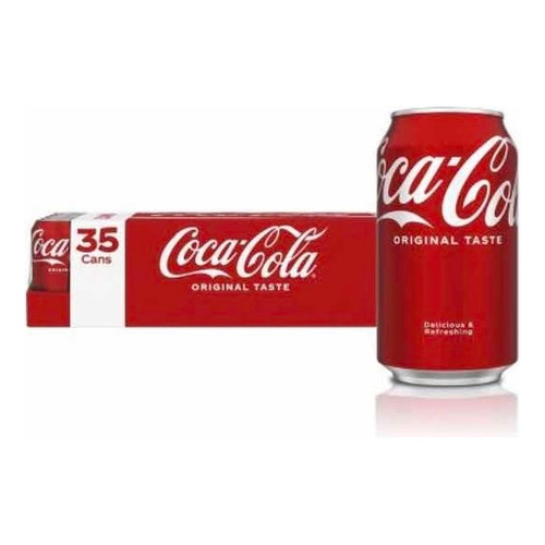 Coca Cola Americana 35 Latas 355 Ml