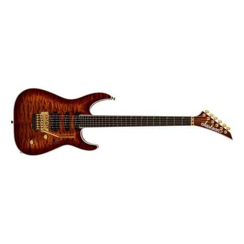 Jackson Pro Plus Series Soloist Sla3q Amber Tiger Eye
