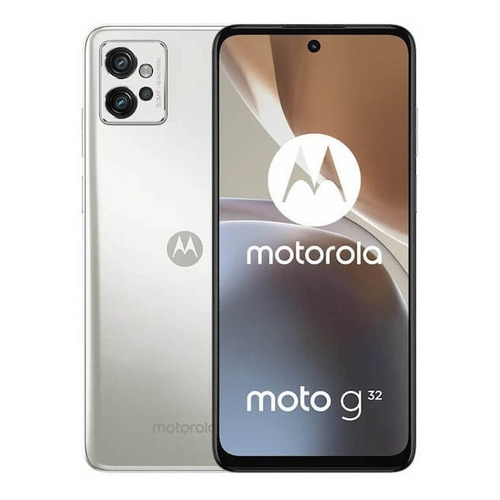 Celular Motorola Moto G32 6gb 128gb 6.5 Full Hd+ Triple Camara 50mp Plata Satinado