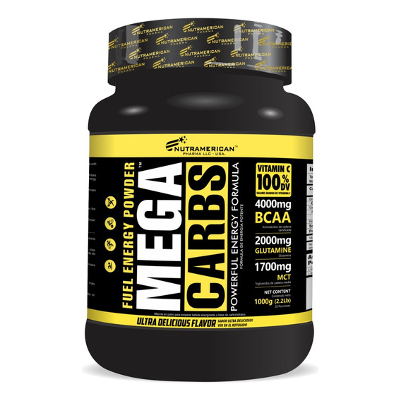 Mega Carbs Nutramerican Energia - Unidad a $71910